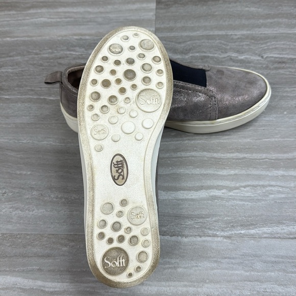 Sofft Safia Metallic Bronze Leather Slip-On Shoes Womens 7 - Picture 9 of 11